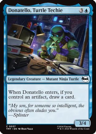 Donatello, Turtle Techie (037) Foil - Teenage Mutant Ninja Turtles