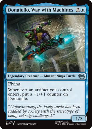 Donatello, Way with Machines (038) - Teenage Mutant Ninja Turtles