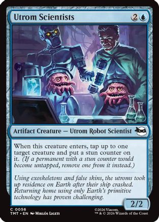 Utrom Scientists (056) Foil - Teenage Mutant Ninja Turtles