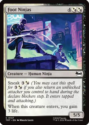 Foot Ninjas (147) Foil - Teenage Mutant Ninja Turtles