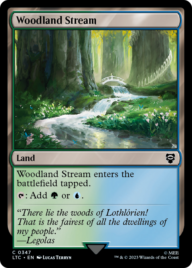 Woodland Stream (347) - Tales of Middle-earth Commander