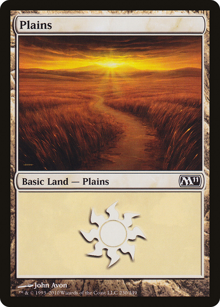 Plains (230) Foil - Magic 2011