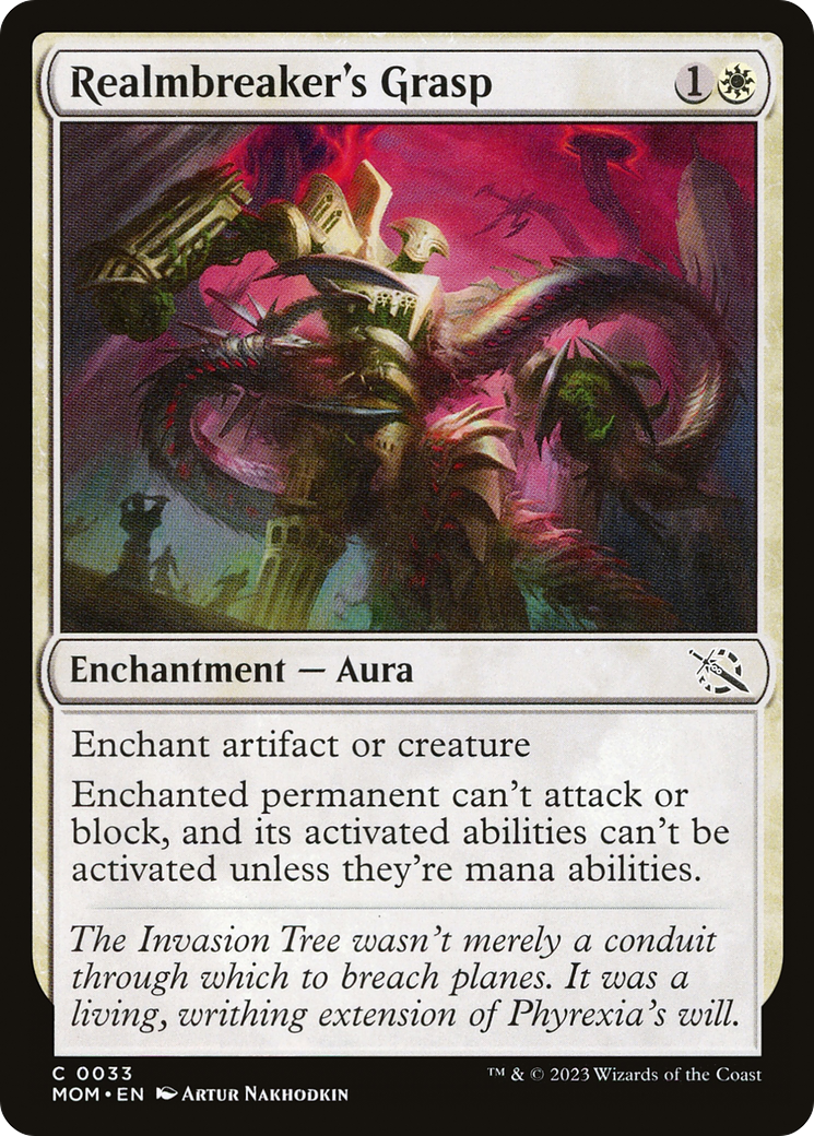 Realmbreaker's Grasp (033) Foil - March of the Machine