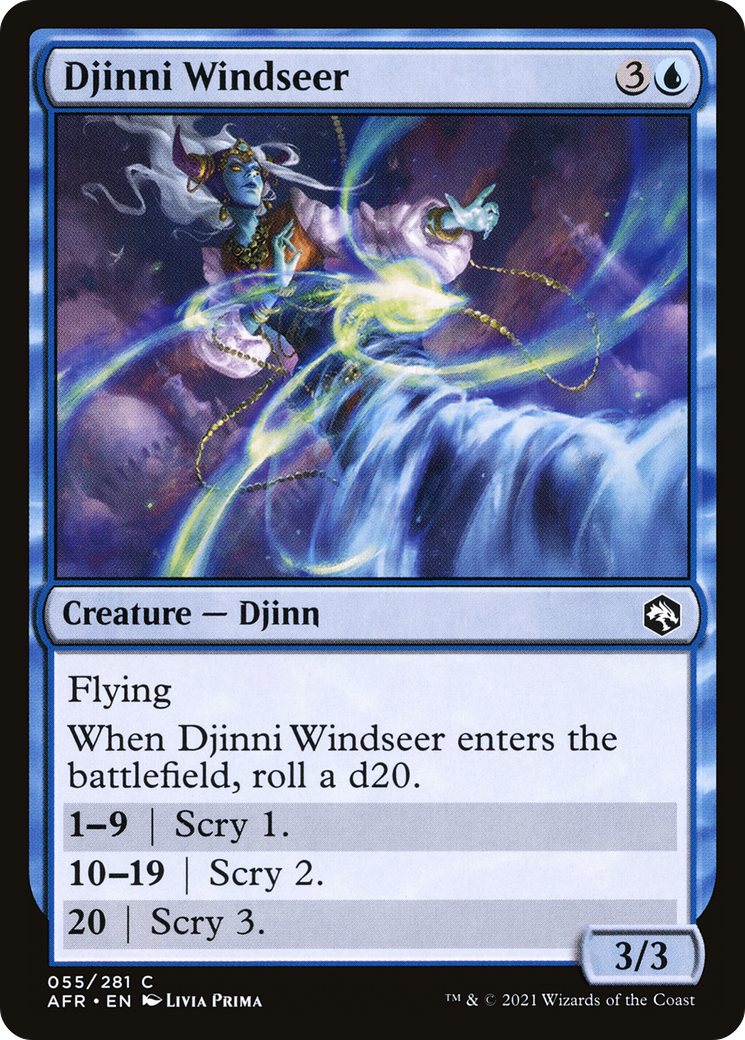 Djinni Windseer (055) - Adventures in the Forgotten Realms
