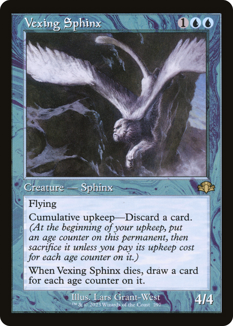 Vexing Sphinx (Retro) (297) - Dominaria Remastered