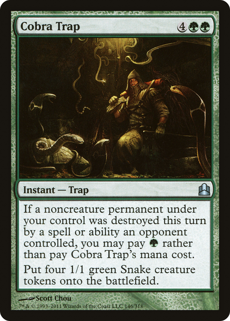 Cobra Trap (146) - Commander 2011