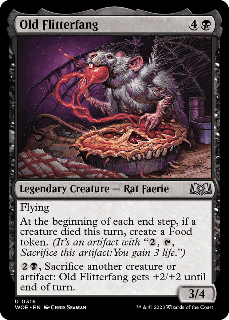 Old Flitterfang (316) Foil - Wilds of Eldraine
