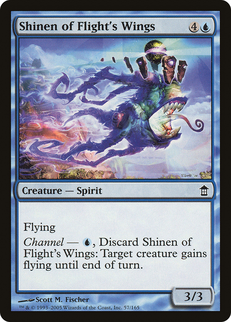 Shinen of Flight's Wings (057) Foil - Saviors of Kamigawa