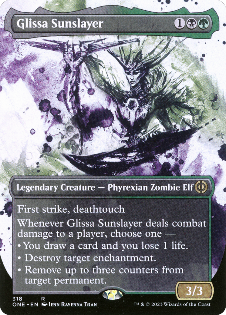 Glissa Sunslayer (Showcase) (318) - Phyrexia: All Will Be One