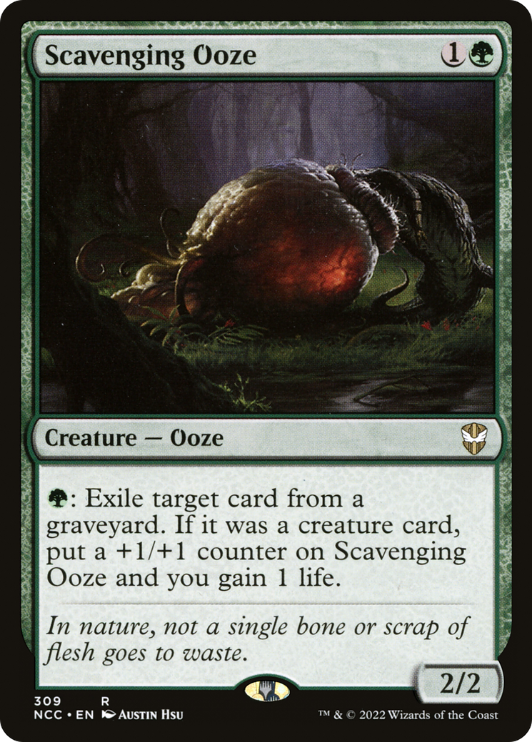 Scavenging Ooze (309) - New Capenna Commander