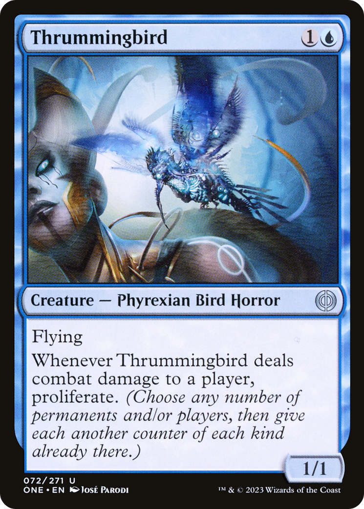 Thrummingbird (072) - Phyrexia: All Will Be One