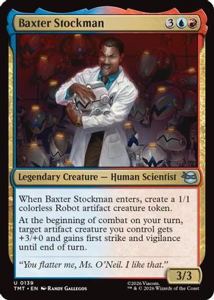 Baxter Stockman (139) Foil - Teenage Mutant Ninja Turtles