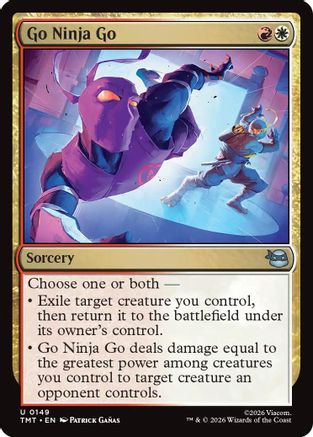 Go Ninja Go (149) Foil - Teenage Mutant Ninja Turtles