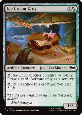 Ice Cream Kitty (150) Foil - Teenage Mutant Ninja Turtles