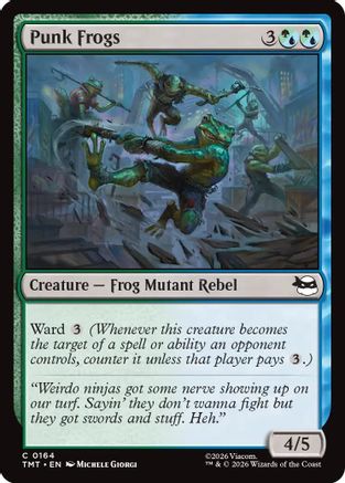 Punk Frogs (164) Foil - Teenage Mutant Ninja Turtles