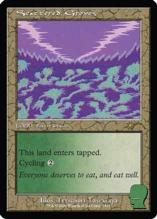 Scattered Groves (2523) Foil - Secret Lair Drop Series