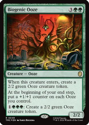 Biogenic Ooze (Surge Foil) (049) Foil - Commander: Teenage Mutant Ninja Turtles