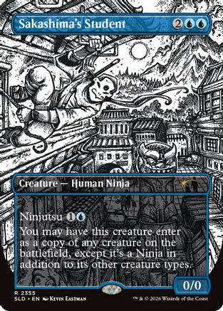 Sakashima's Student (2355) Foil - Secret Lair Drop Series