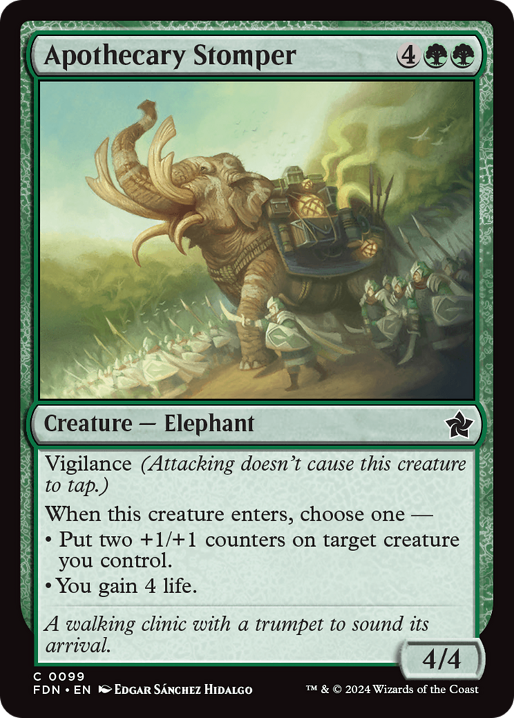 Apothecary Stomper (099) Foil - Foundations