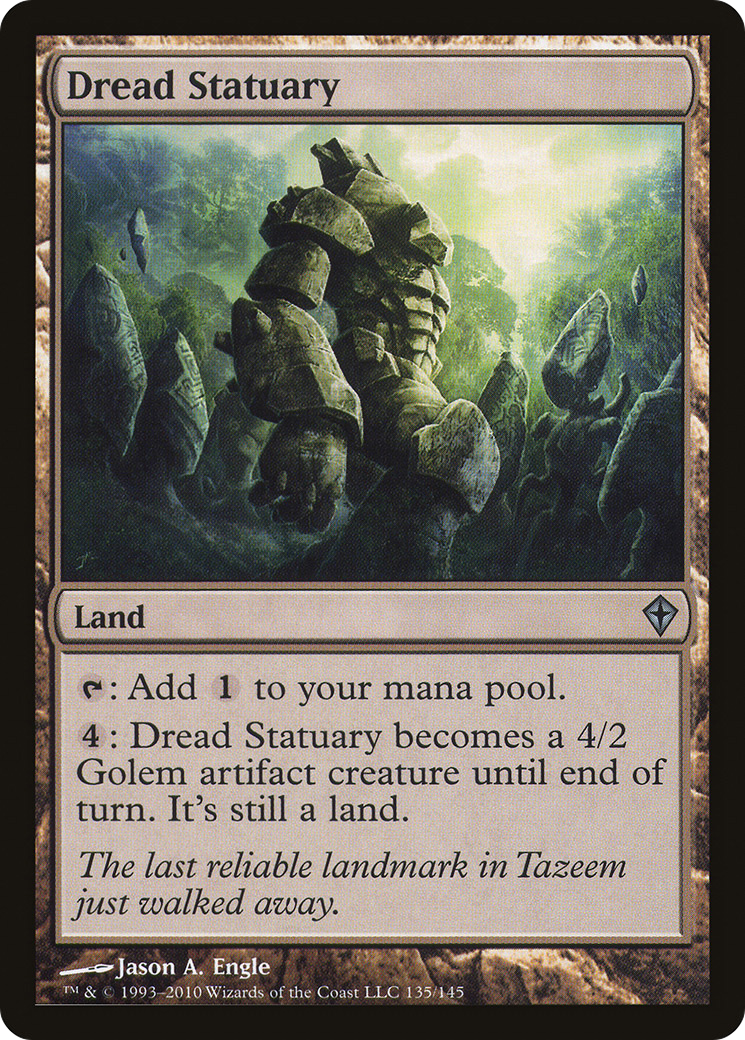 Dread Statuary (135) Foil - Worldwake
