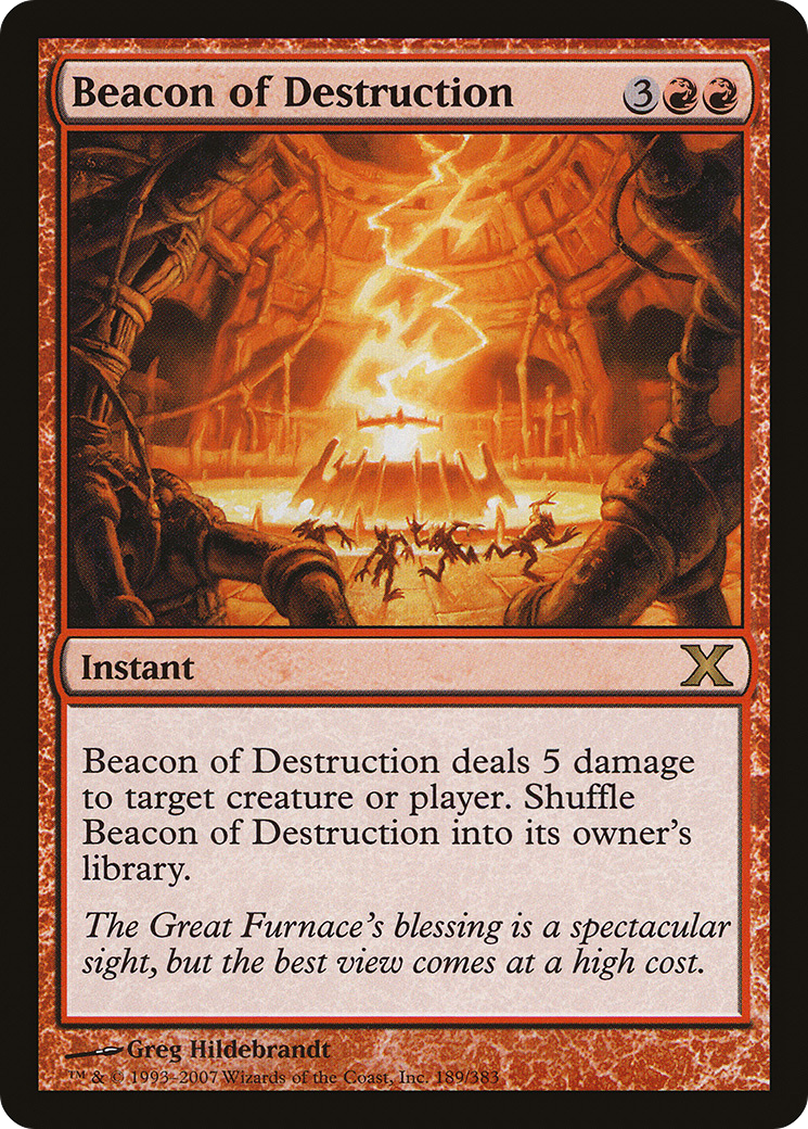Beacon of Destruction (189) - Tenth Edition