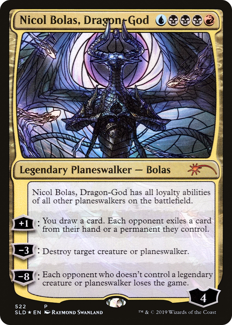 Nicol Bolas, Dragon-God (522) Foil - Secret Lair Drop