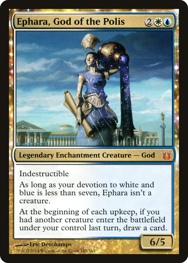 Ephara, God of the Polis (145) Foil - Born of the Gods