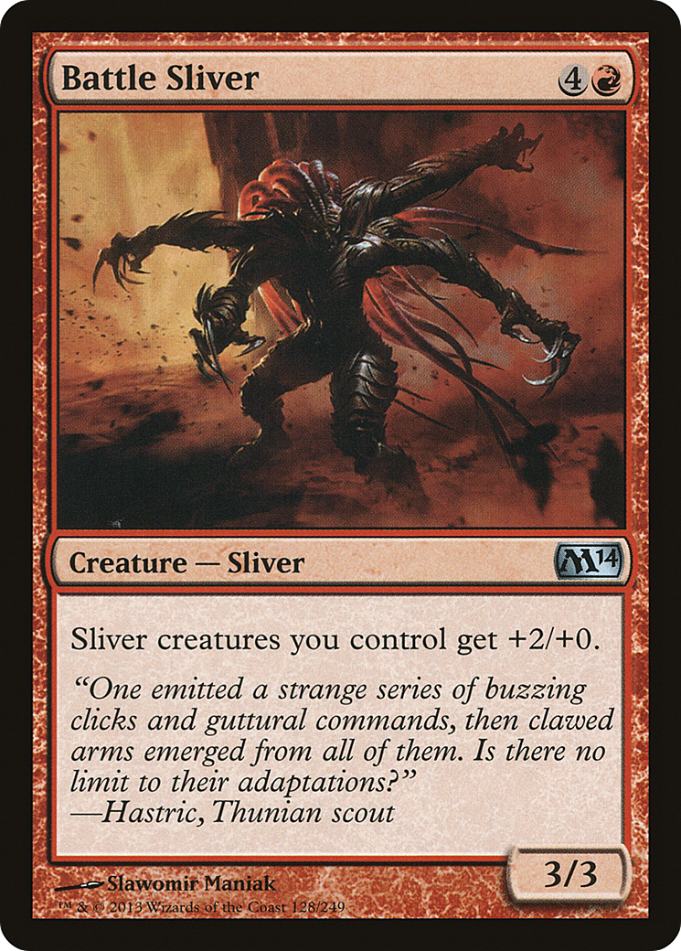 Battle Sliver (128) - Magic 2014