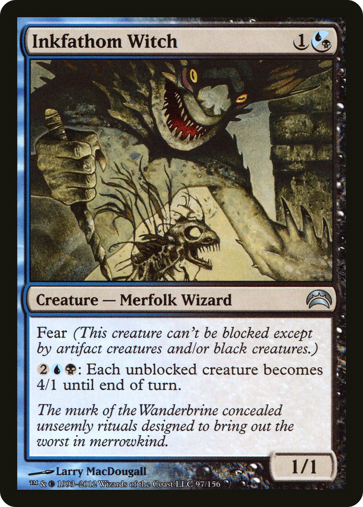 Inkfathom Witch (097) Foil - Planechase 2012