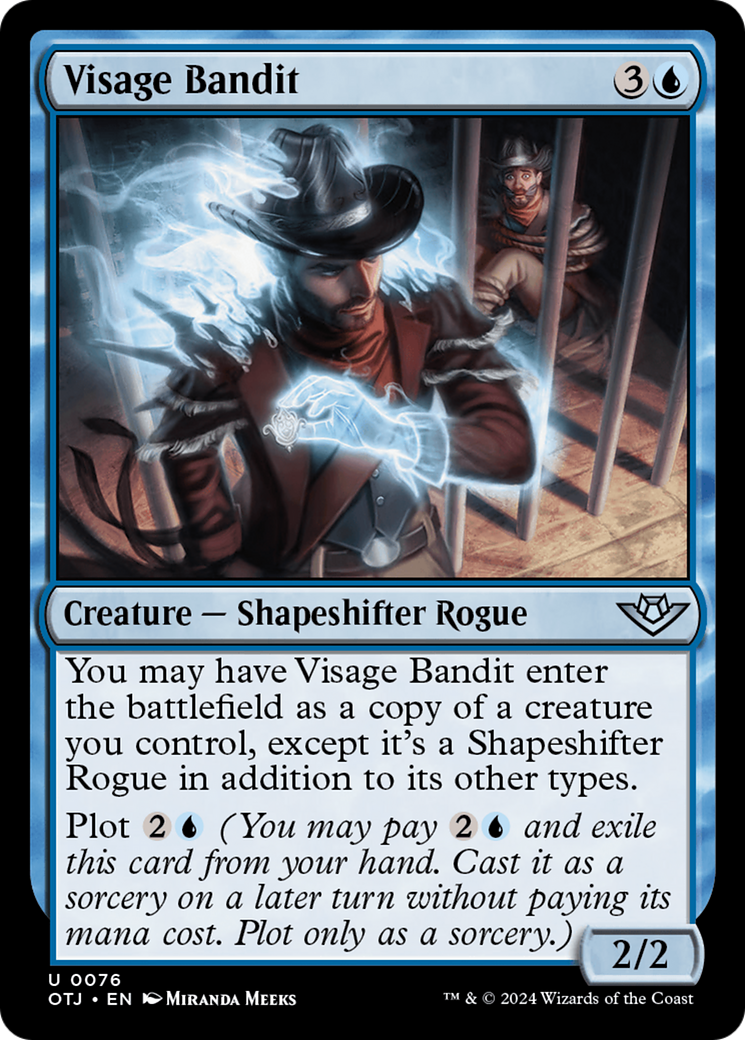Visage Bandit (076) Foil - Outlaws of Thunder Junction