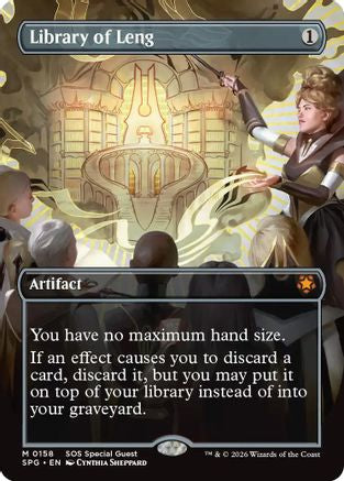 Library of Leng (Borderless) Foil - Special Guests