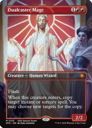 Dualcaster Mage (Borderless) (153) - Special Guests