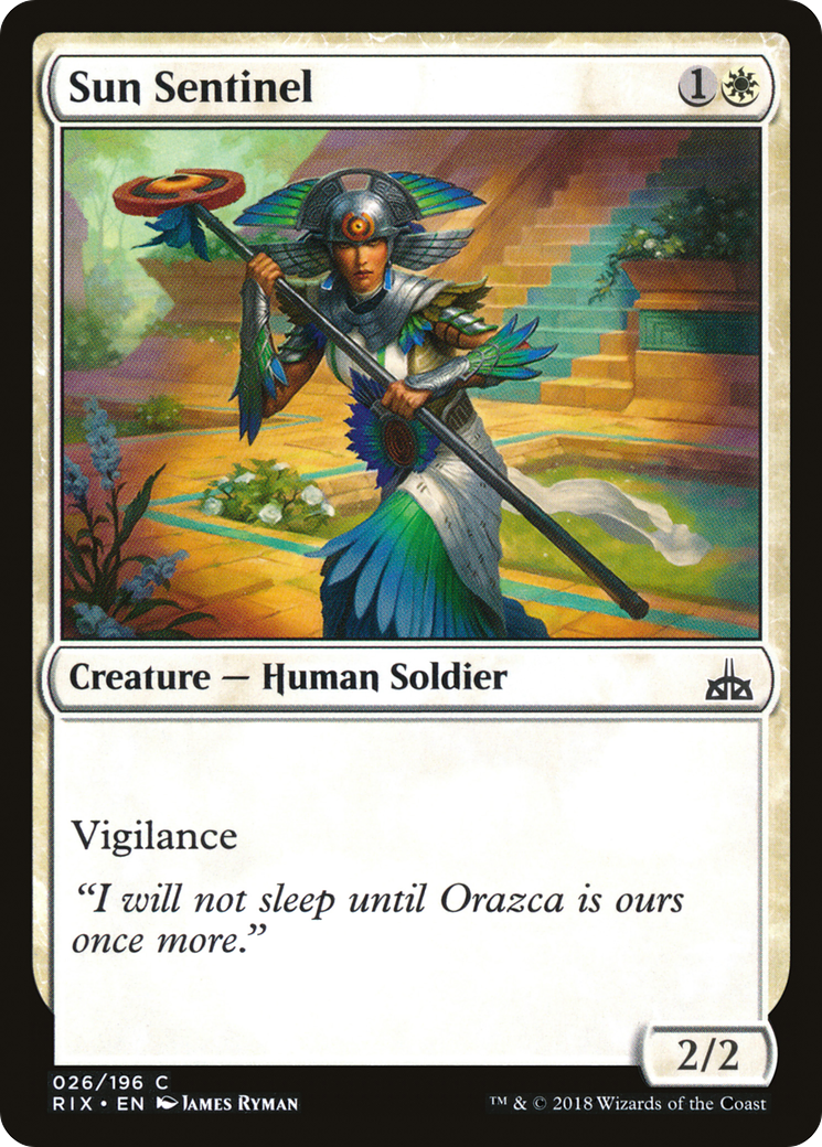Sun Sentinel (026) - Rivals of Ixalan