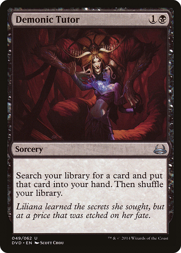 Demonic Tutor (049) - Duel Decks Anthology: Divine vs. Demonic