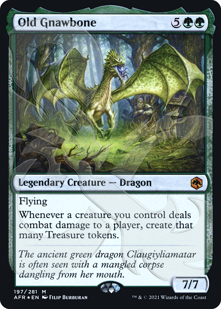 Old Gnawbone (197) Foil - Adventures in the Forgotten Realms Promos