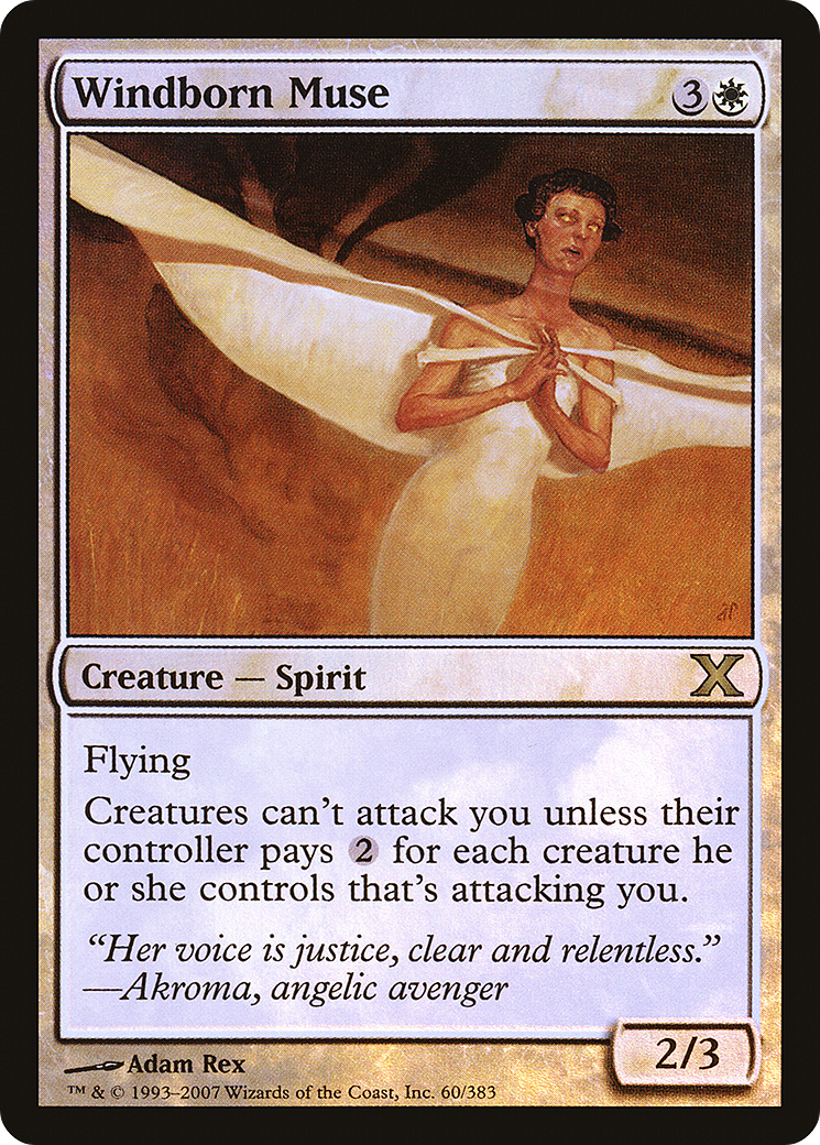 Windborn Muse (60) Foil - Tenth Edition