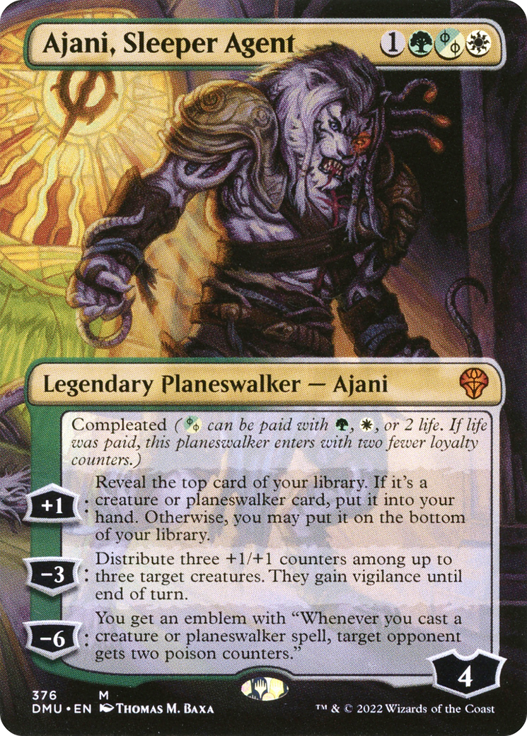 Ajani, Sleeper Agent (376) Foil - Dominaria United
