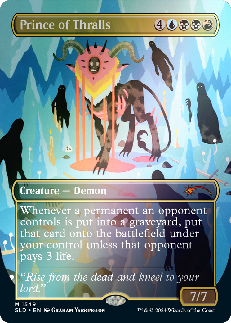 Prince of Thralls(Borderless) Foil (1549★)
