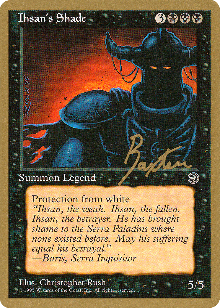 Ihsan's Shade - 1996 George Baxter (HML) - Pro Tour Collector Set