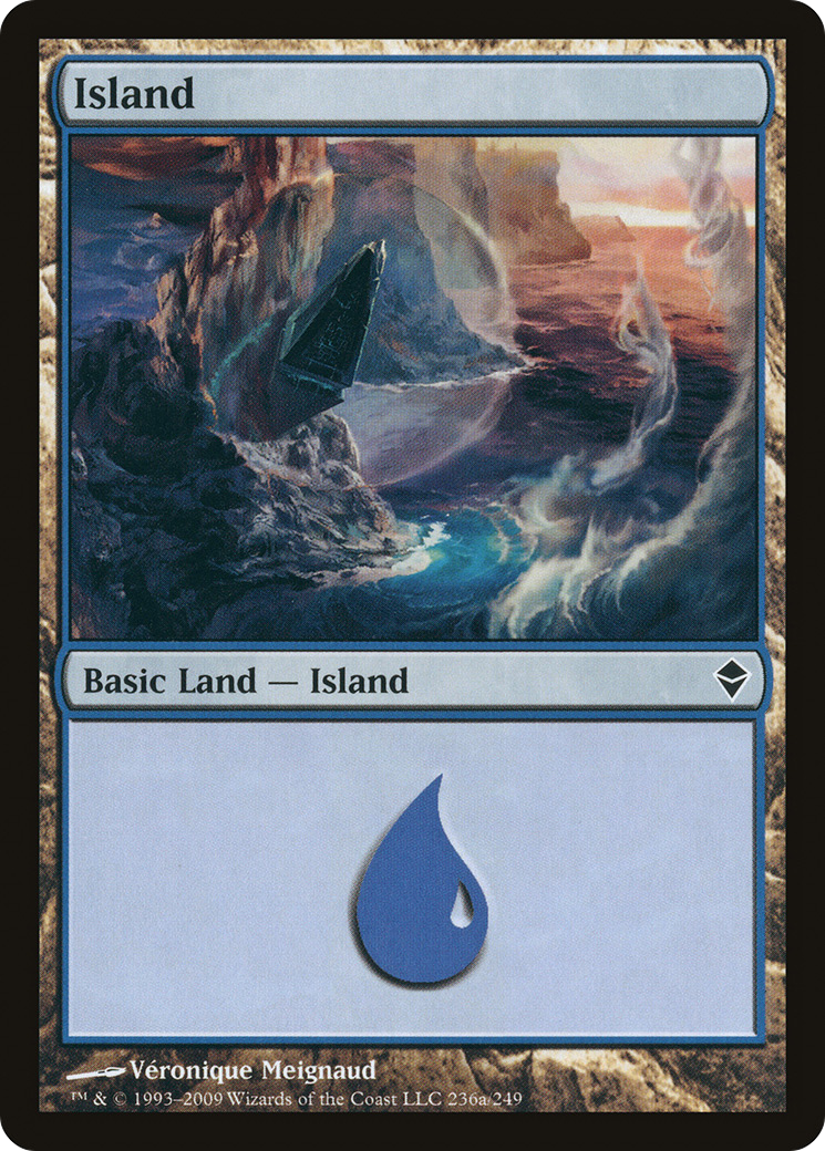 Island (236a) - Zendikar