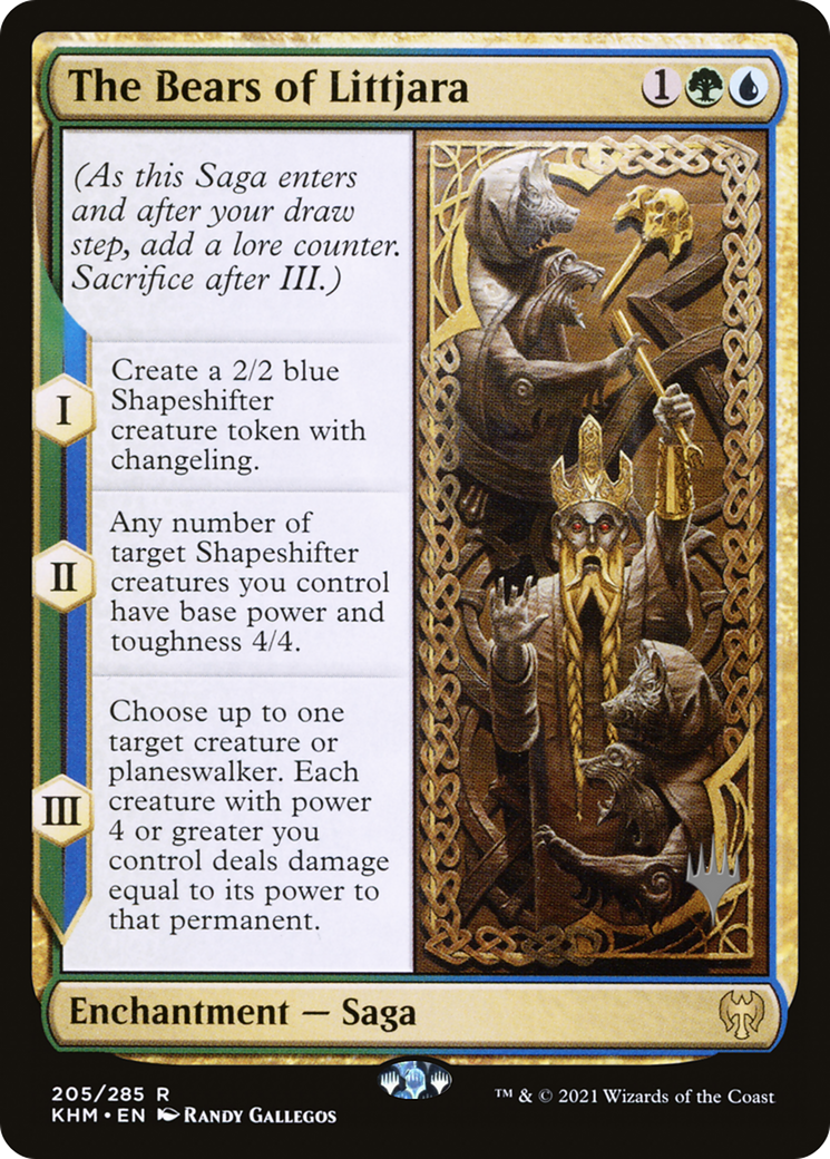 The Bears of Littjara (205) Foil - Kaldheim Promos