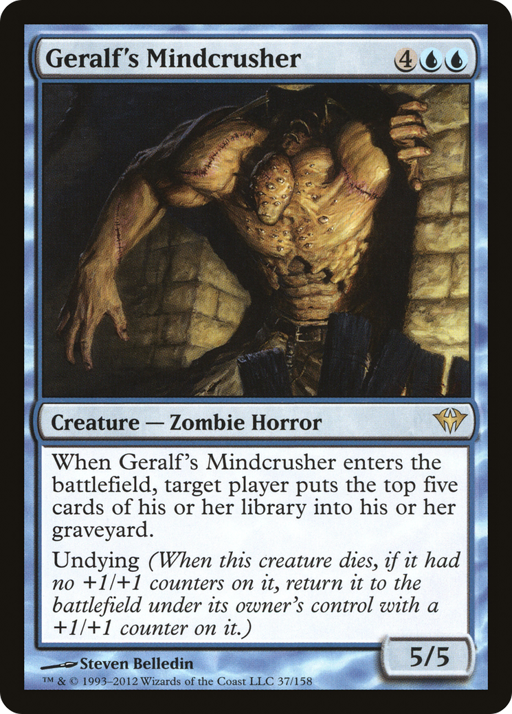 Geralf's Mindcrusher (037) Foil - Dark Ascension