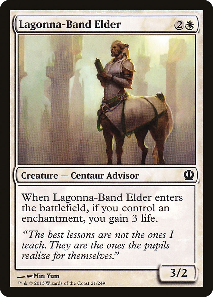 Lagonna-Band Elder (021) Foil - Theros