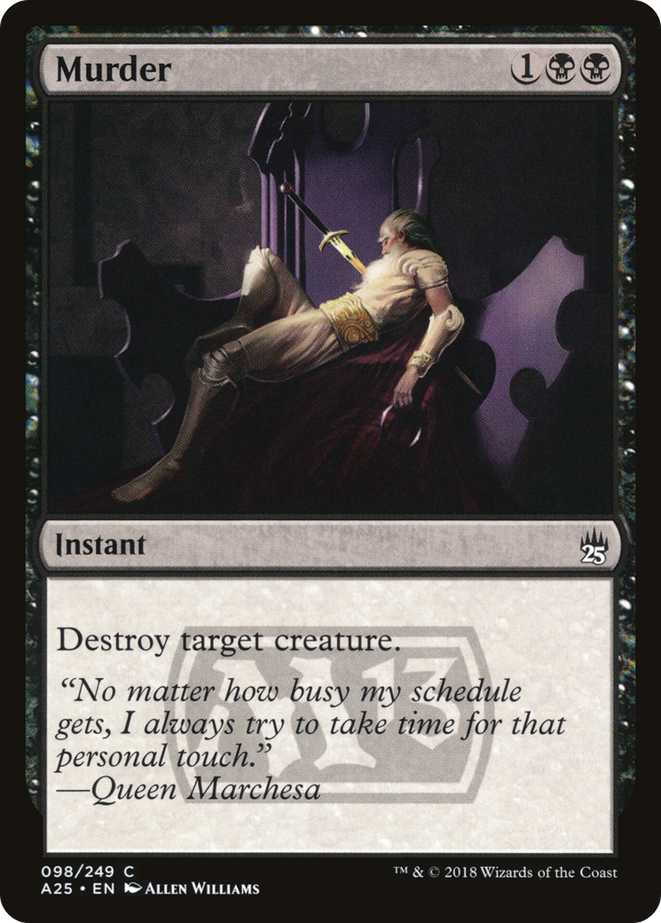 Murder (098) Foil - Masters 25