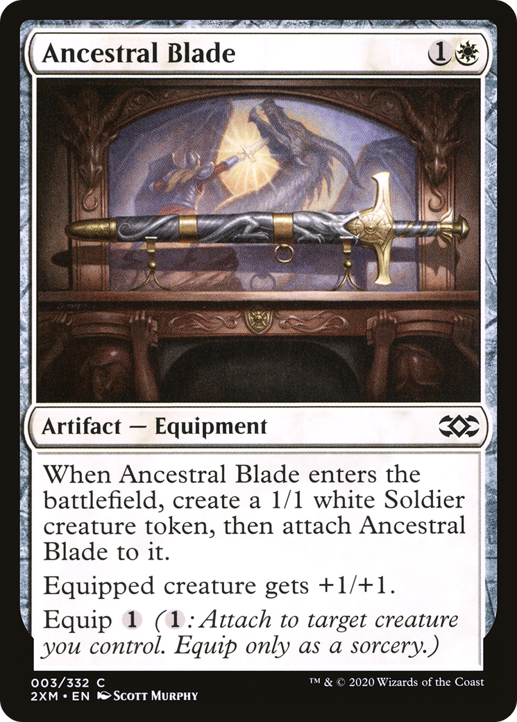 Ancestral Blade (003) Foil - Double Masters