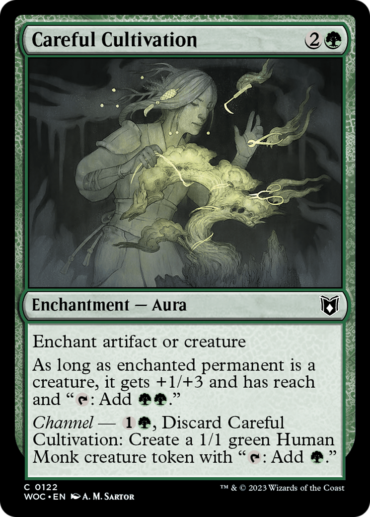 Careful Cultivation (122) - Wilds of Eldraine Commander