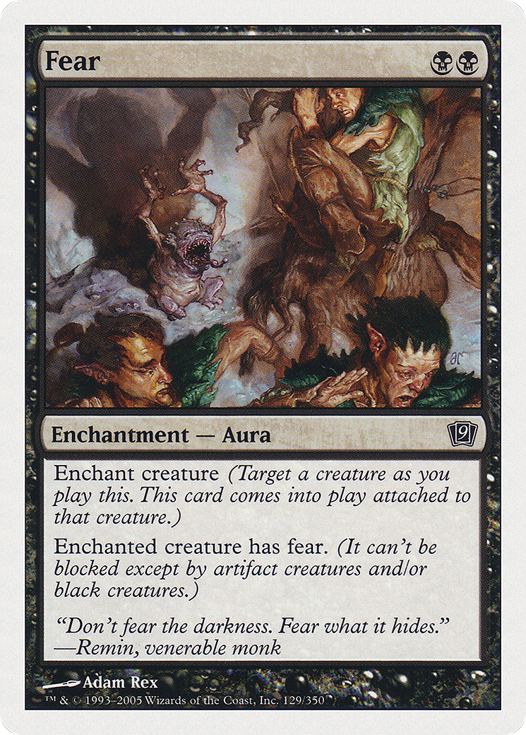 Fear (129) - Ninth Edition