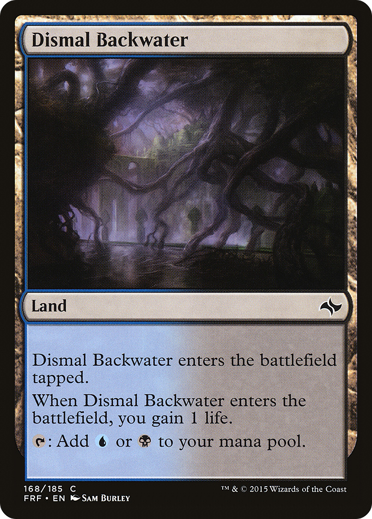 Dismal Backwater (168) Foil - Fate Reforged