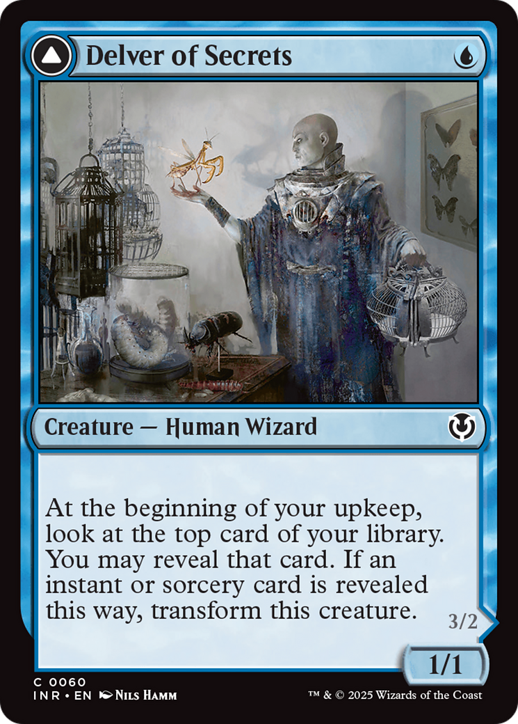 Delver of Secrets // Insectile Aberration (060) - Innistrad Remastered
