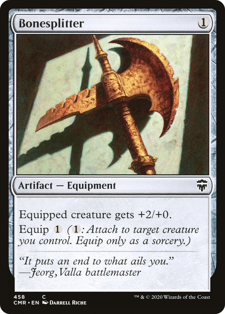 Bonesplitter (458) - Commander Legends
